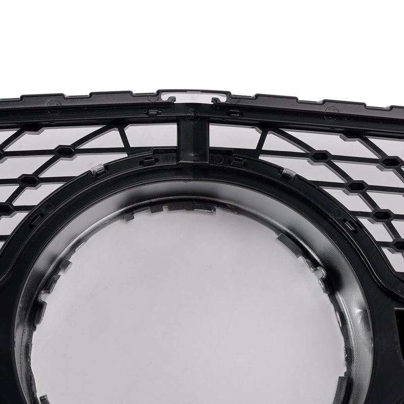 Grille Pare-Chocs Avant Diamant Mercedes GLK X204 2013-2015 Noir - vue arrière 2 - Becquet Voiture
