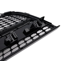 Grille Pare-Chocs Avant Diamant Mercedes GLK X204 2013-2015 Noir - vue de profil 2 - Becquet Voiture