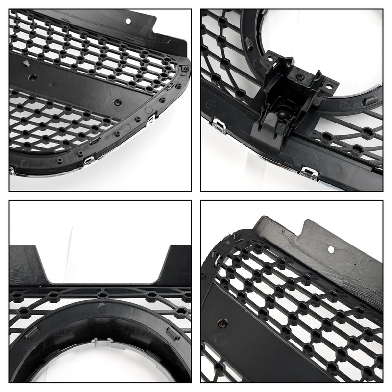 Grille Pare-Chocs Avant Diamant Mercedes Vito W447 2015-2019 GT Style - vue de dessus - Becquet Voiture