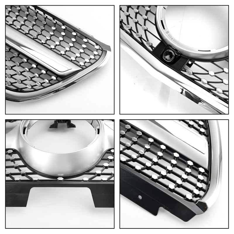 Grille Pare-Chocs Avant Diamant Mercedes Vito W447 2015-2019 GT Style - vue rapprochée - Becquet Voiture