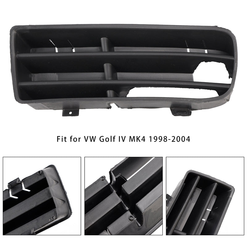 Kühlergrill Stoßstange Vorne Links VW Golf IV MK4 1998-2004 - am Fahrzeug montiert - Becquet Voiture