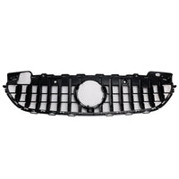 Grille Pare-Chocs Avant GT-R Mercedes W206 2022-2023 Noir Chrome - détail du montage - Becquet Voiture
