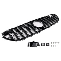Grille Pare-Chocs Avant GT-R Mercedes W206 2022-2023 Noir Chrome - vue arrière - Becquet Voiture