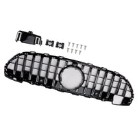 Grille Pare-Chocs Avant GT-R Mercedes W206 2022-2023 Noir Chrome - vue de profil - Becquet Voiture