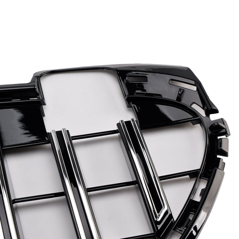 Grille Pare-Chocs Avant GT-R Mercedes W206 2022-2023 Noir Chrome - vue rapprochée - Becquet Voiture