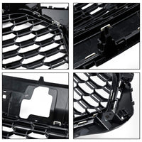 Grille Pare-Chocs Avant Maille Nid Abeille Audi A3 8V 2017-2019 - vue de face 2 - Becquet Voiture