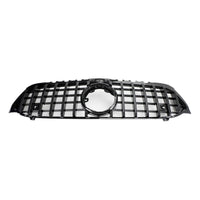 Grille Pare-Chocs Avant Mercedes Benz Classe A W177 2019-2021 Style GT Noir - installé sur véhicule 2 - Becquet Voiture