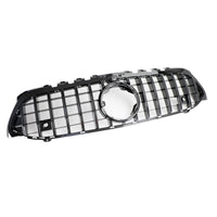 Grille Pare-Chocs Avant Mercedes Benz Classe A W177 2019-2021 Style GT Noir - vue de face 2 - Becquet Voiture