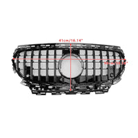 Grille Pare-Chocs Avant Mercedes Classe E W214 S214 X214 2024+ Noir - vue de trois-quarts - Becquet Voiture