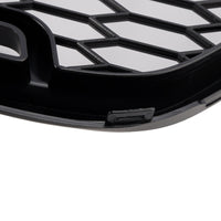 Grille Pare-Chocs Avant Noir Mat Ford Transit MK8 2015-2018 - vue de trois-quarts 2 - Becquet Voiture