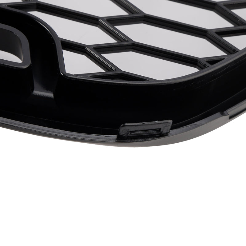 Grille Pare-Chocs Avant Noir Mat Ford Transit MK8 2015-2018 - vue de trois-quarts 2 - Becquet Voiture