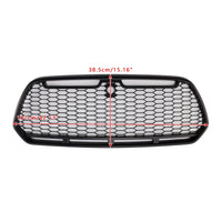 Grille Pare-Chocs Avant Noir Mat Ford Transit MK8 2015-2018 - vue rapprochée - Becquet Voiture