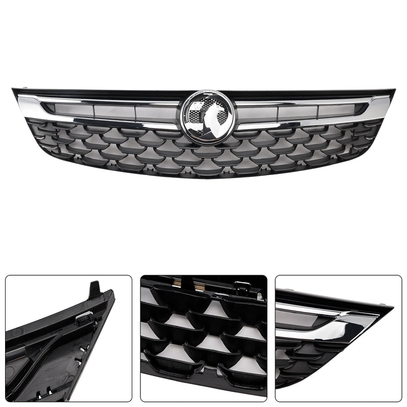 Grille Pare-Chocs Avant Noire Chromée Opel Astra K 2015-2019 - en situation - Becquet Voiture
