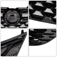 Grille Pare-Chocs Avant Noire Chromée Opel Astra K 2015-2019 - installé sur véhicule 2 - Becquet Voiture