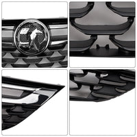Grille Pare-Chocs Avant Noire Chromée Opel Astra K 2015-2019 - packshot studio 2 - Becquet Voiture