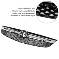 Grille Pare-Chocs Avant Noire Chromée Opel Astra K 2015-2019 - vue de face 2 - Becquet Voiture