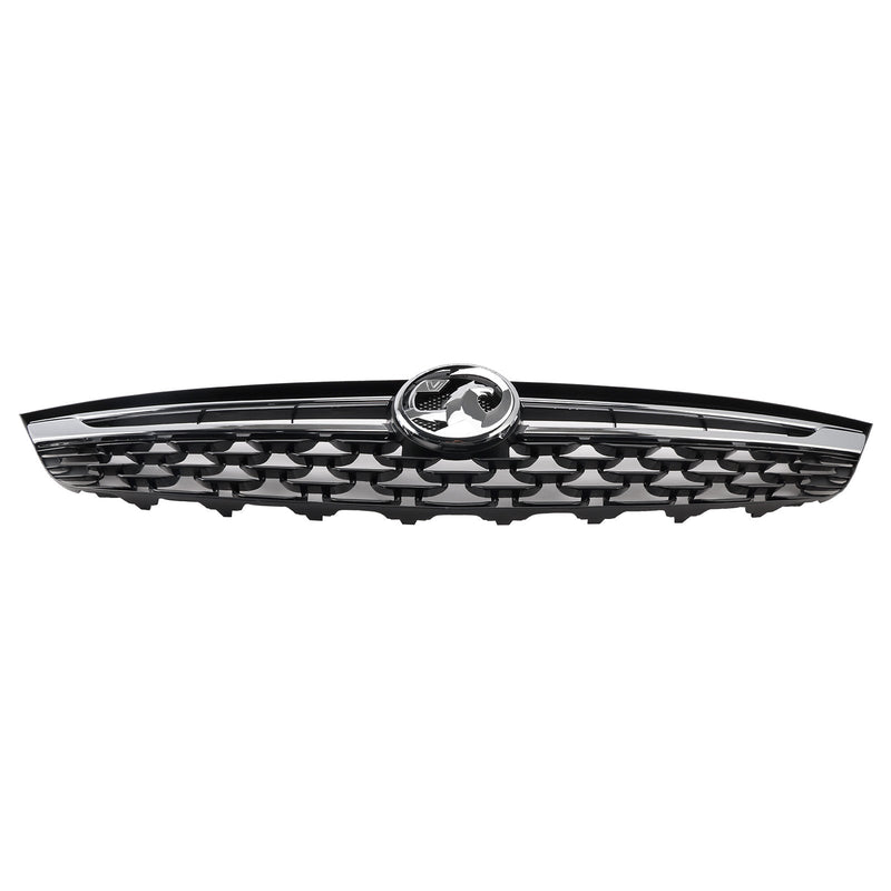 Grille Pare-Chocs Avant Noire Chromée Opel Astra K 2015-2019 - vue de trois-quarts 2 - Becquet Voiture