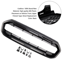Grille Pare-Chocs Avant Noire Style Raptor Ford Ranger 2019-2023 - vue de profil 3 - Becquet Voiture