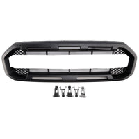 Grille Pare-Chocs Avant Noire Style Raptor Ford Ranger 2019-2023 - vue de profil 4 - Becquet Voiture