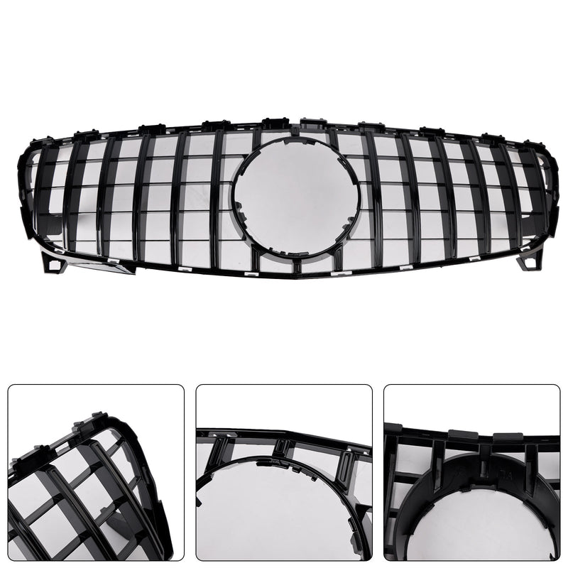Grille Pare-Chocs Avant Style GTR Mercedes Classe A W176 2016-2018 - vue rapprochée - Becquet Voiture