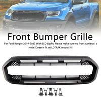 Grille Pare-Chocs Avant Style Raptor Ford Ranger 2019-2023 - installé sur véhicule 2 - Becquet Voiture