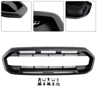 Grille Pare-Chocs Avant Style Raptor Ford Ranger 2019-2023 - vue de profil 3 - Becquet Voiture