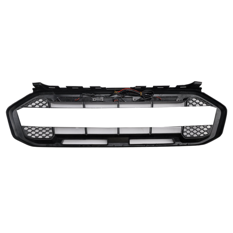 Grille Pare-Chocs Avant Style Raptor Ford Ranger 2019-2023 - vue rapprochée - Becquet Voiture