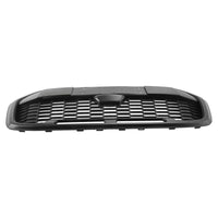Grille Pare-Chocs Avant Style Raptor Noir Mat Pour Ford Transit MK8 Trail 2019+ - en situation - Becquet Voiture