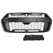 Grille Pare-Chocs Avant Style Raptor Noir Mat Pour Ford Transit MK8 Trail 2019+