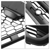 Grille Pare-Chocs Avant Style Raptor Noir Mat Pour Ford Transit MK8 Trail 2019+ - vue rapprochée - Becquet Voiture