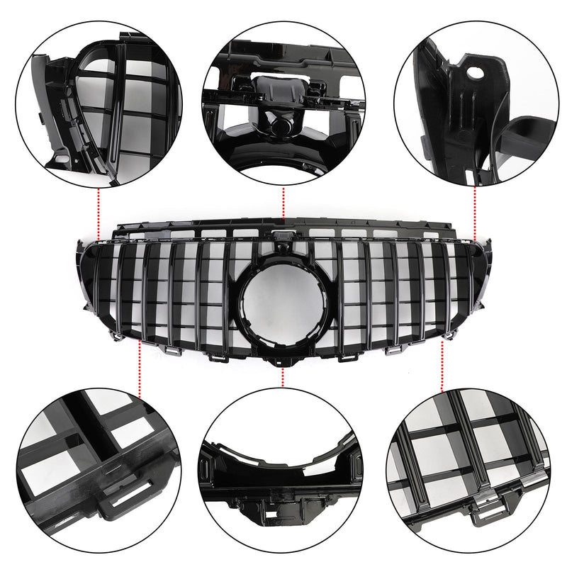 Grille Pare-Chocs Caméra Mercedes Classe E W213 2016-2019 - vue arrière - Becquet Voiture