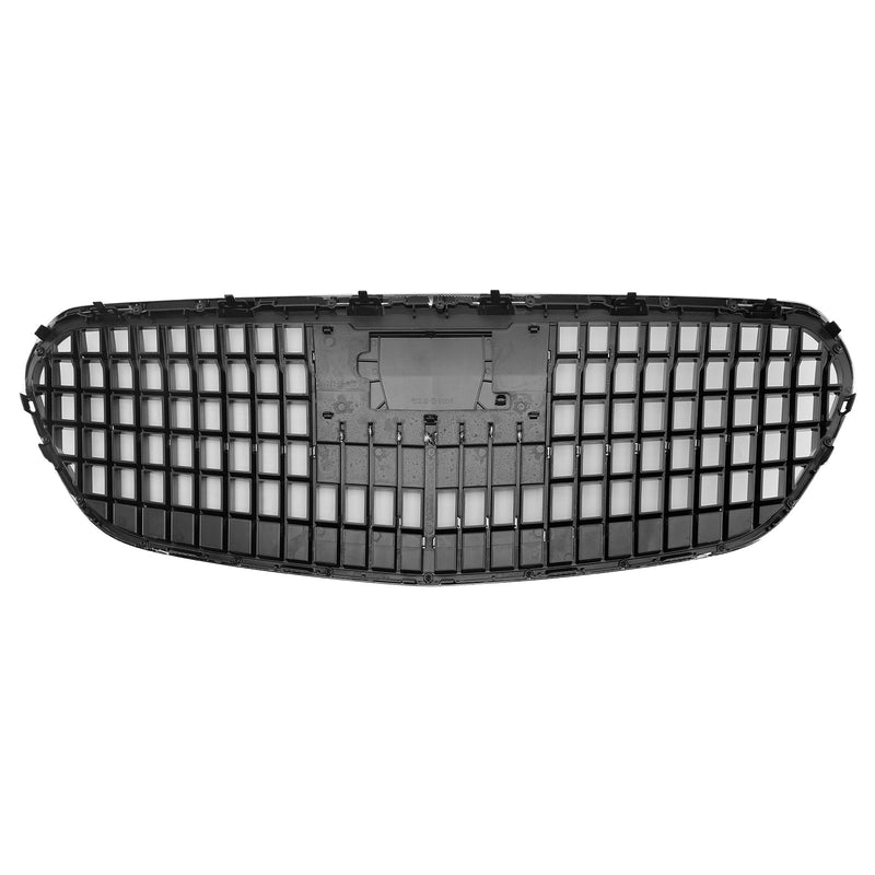Grille Pare-Chocs Chrome Mercedes Classe S W223 S580 S680 2021-2023 - installé sur véhicule 2 - Becquet Voiture