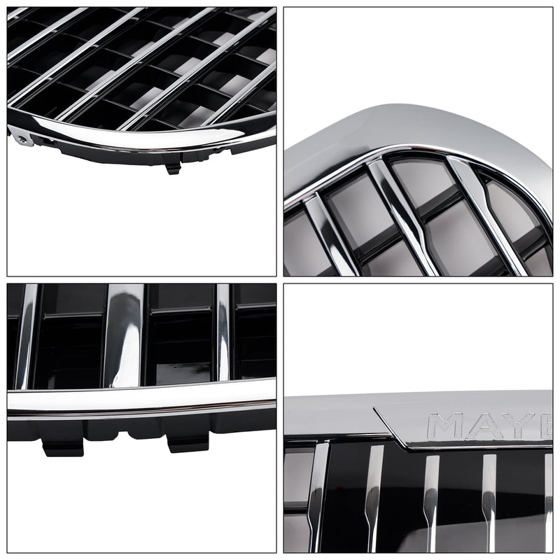 Grille Pare-Chocs Chrome Mercedes Classe S W223 S580 S680 2021-2023 - packshot studio 2 - Becquet Voiture