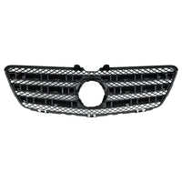 Grille Pare-Chocs Chrome Noir Mercedes Classe R W251 2010-2013 - en situation - Becquet Voiture
