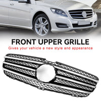 Grille Pare-Chocs Chrome Noir Mercedes Classe R W251 2010-2013 - packshot studio - Becquet Voiture