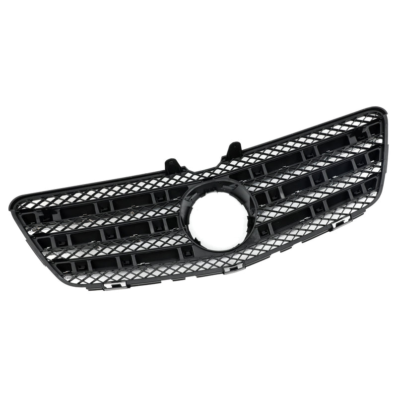 Grille Pare-Chocs Chrome Noir Mercedes Classe R W251 2010-2013 - vue de face 2 - Becquet Voiture