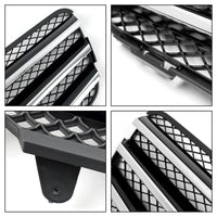 Grille Pare-Chocs Chrome Noir Mercedes Classe R W251 2010-2013 - vue de profil 2 - Becquet Voiture