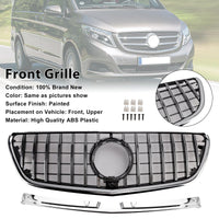 Grille Pare-Chocs Chrome Style GT Mercedes Vito W447 - vue arrière - Becquet Voiture