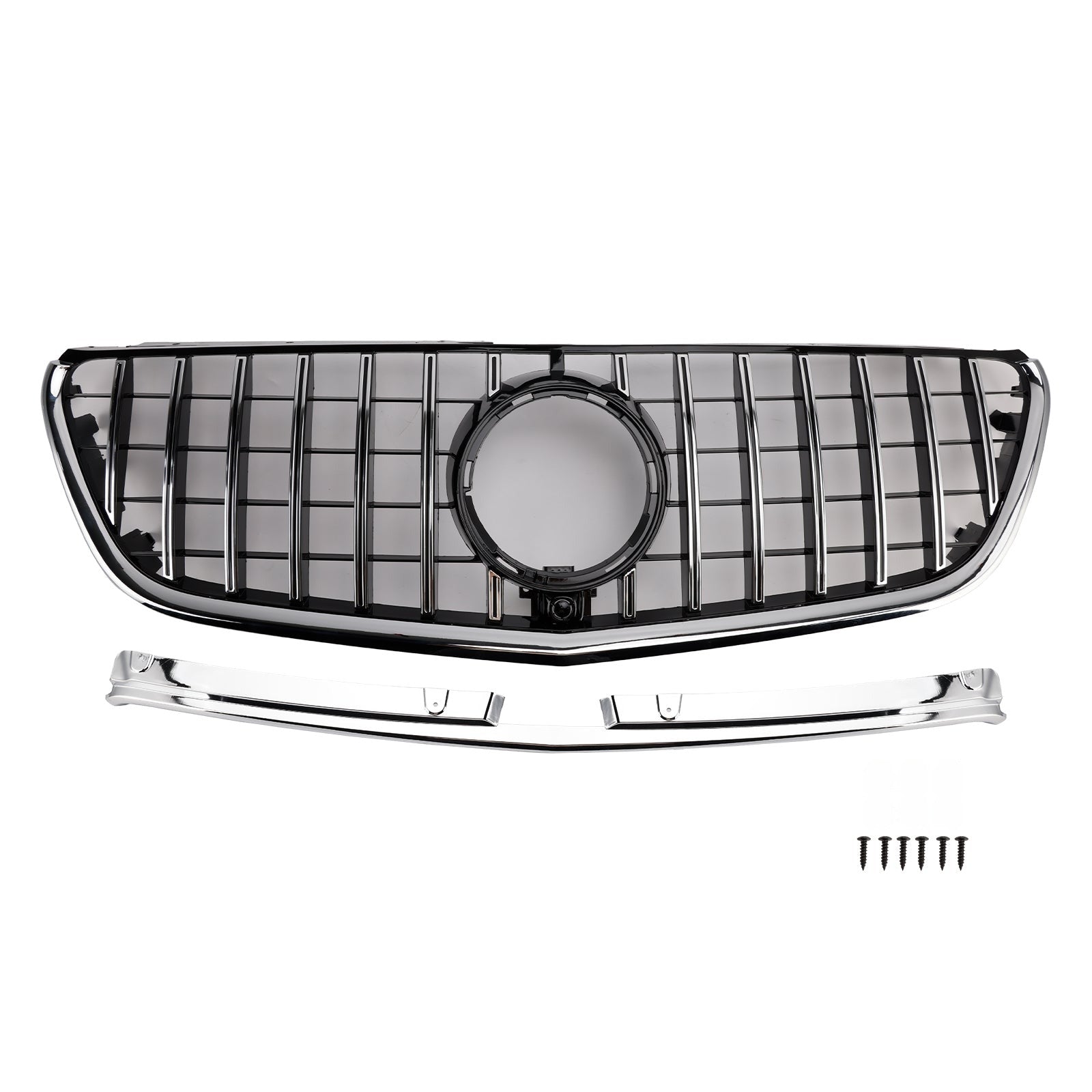 Grille Pare-Chocs Chrome Style GT Mercedes Vito W447 - vue de face - Becquet Voiture