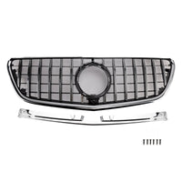 Grille Pare-Chocs Chrome Style GT Mercedes Vito W447 - vue de face - Becquet Voiture