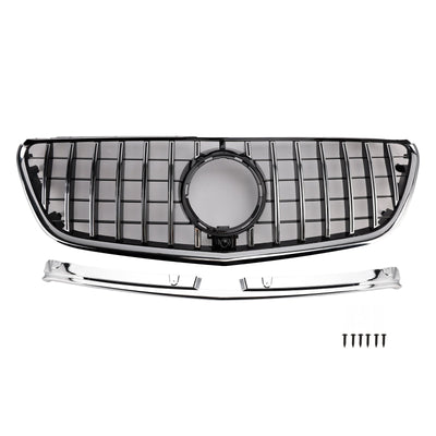 Grille Pare-Chocs Chrome Style GT Mercedes Vito W447 - vue de face - Becquet Voiture