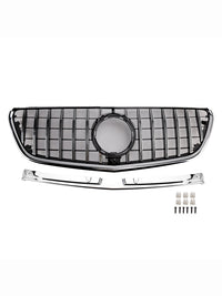 Grille Pare-Chocs Chrome Style GT Mercedes Vito W447 - vue de trois-quarts 2 - Becquet Voiture
