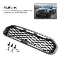 Grille Pare-Chocs Ford Ranger T8 2019-2023 Noir - packshot studio - Becquet Voiture
