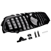 Grille Pare-Chocs GT Noir Mercedes Classe A W177 2019-2023 (réf. 2) - vue arrière - Becquet Voiture