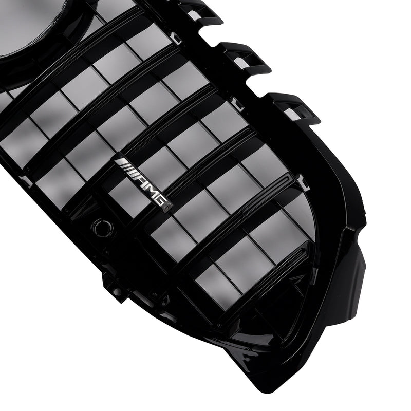 Grille Pare-Chocs GT Noir Mercedes Classe A W177 2019-2023 (réf. 2) - vue de profil 2 - Becquet Voiture