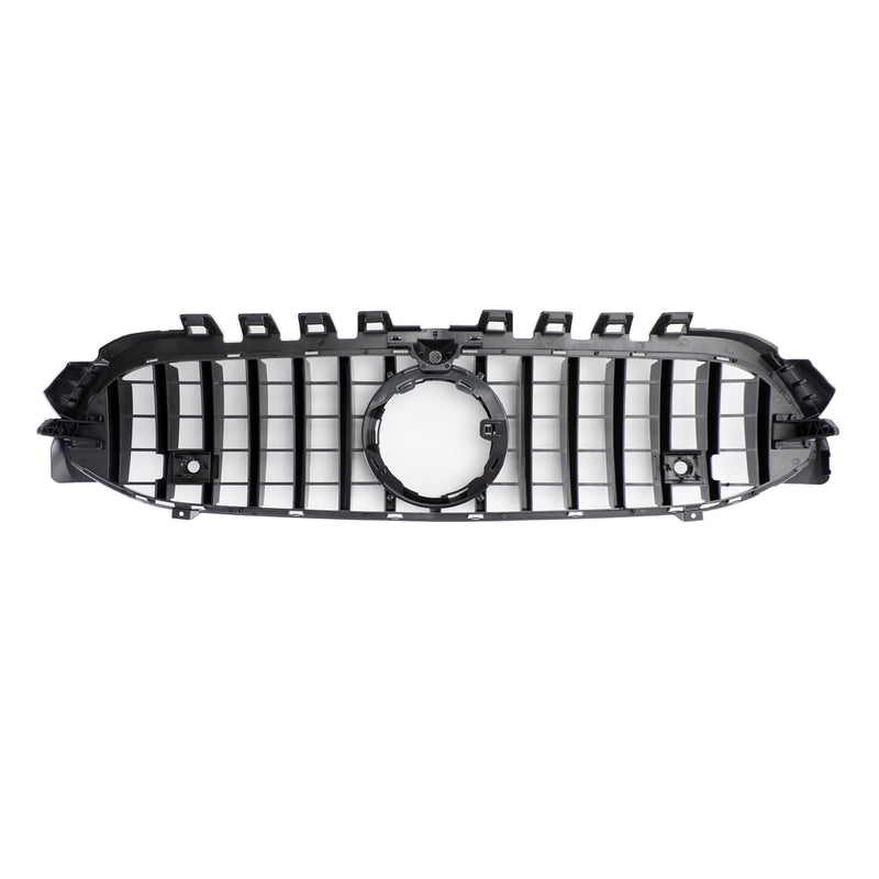 Grille Pare-Chocs GT Noir Mercedes Classe A W177 2019-2023 - vue de trois-quarts - Becquet Voiture