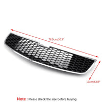 Grille Pare-Chocs Inférieur Chevrolet Cruze ABS Noir 2009-2014 - vue de profil - Becquet Voiture