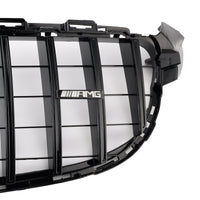 Grille Pare-Chocs Mercedes-Benz W205 C63 Noir 2015-2018 - packshot studio 2 - Becquet Voiture
