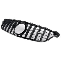 Grille Pare-Chocs Mercedes-Benz W205 C63 Noir 2015-2018 - vue arrière - Becquet Voiture