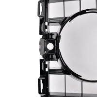 Grille Pare-Chocs Mercedes-Benz W205 C63 Noir 2015-2018 - vue de dessus 2 - Becquet Voiture